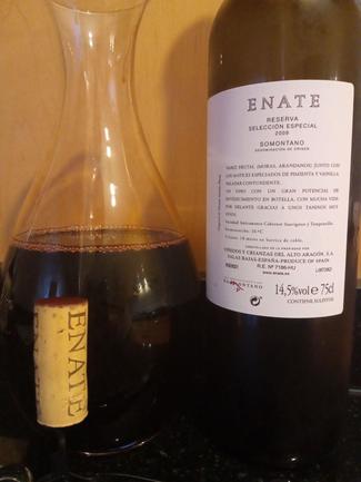 Enate Reserva Selección Especial 2009, DO Somontano