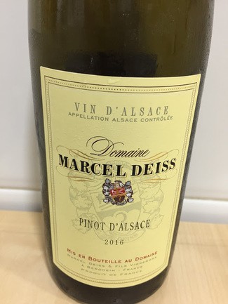 Marcel Deiss Pinot d Alsace 2016