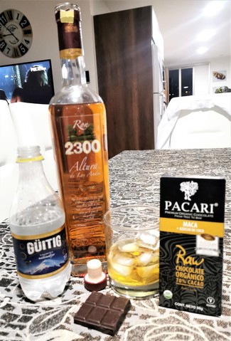 Con el Pacari de Maca