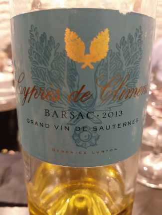 Cyprés de Climens 2013