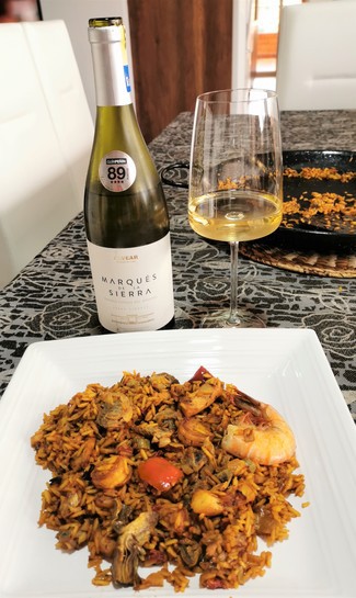 Con el arrocito de pescado
