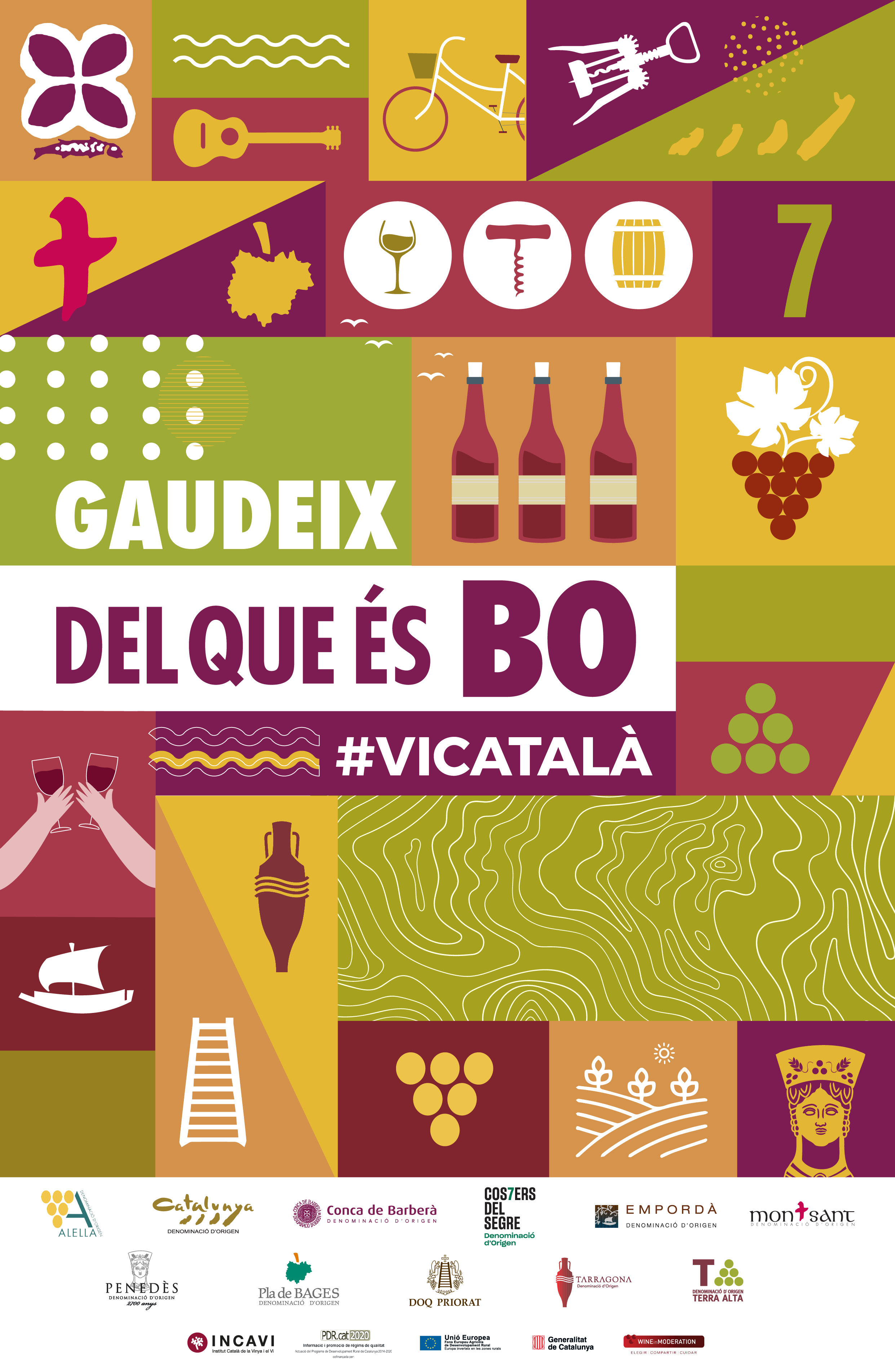 ‘Gaudeix del que és bo' La campaña conjunta de las denominaciones de origen catalanas