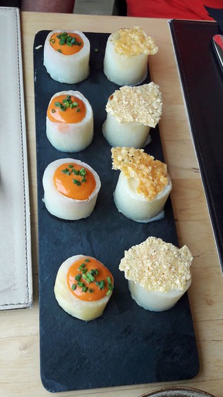 Nuestras bravas, dos cocciones, dos salsas