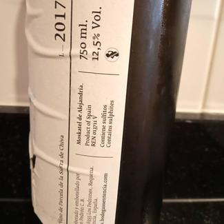 Las Bairetas Orange Wine Vino de Parcela de la Sierra de Chiva 2017, Bodegas y Viñedos Sentencia