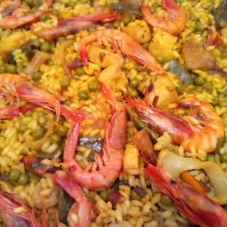 Arroz de pescado y marisco