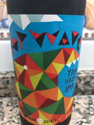 La Pirata Hop Wave TDH hazy ipa.