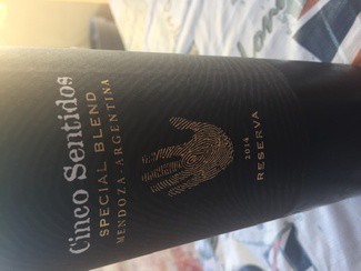 Cinco sentidos specia blend 2014
