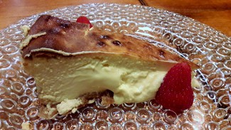 Tarta cremosa de queso