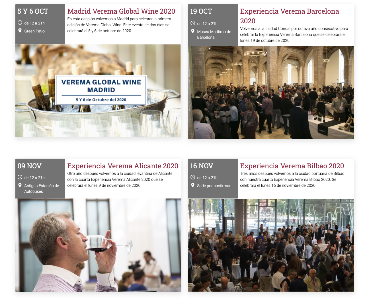 Mientras que llega el momento de brindar...