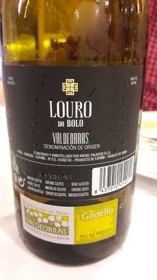 Louro do bolo Godello 2018 DO Valdeorras.