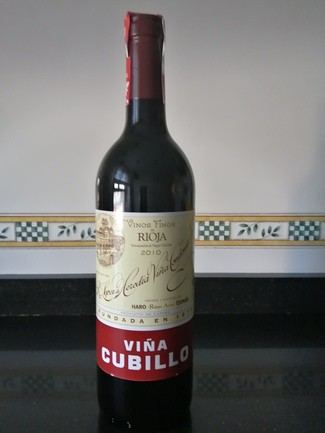 Viña Cubillo 2010