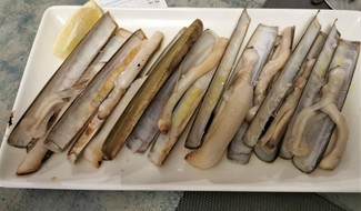 Las navajas plancha