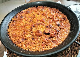 Arroz de pulpo, calamar y sepia