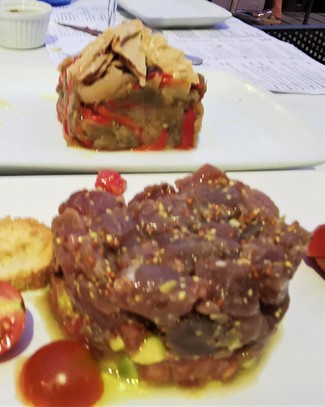 El tártar de atún y la ventresca