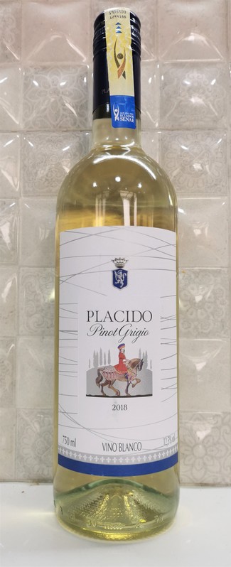 Plácido Pinot grigio 2018
