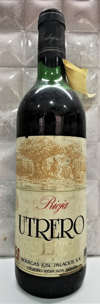 Rioja Utrero Divisa Oro Gran Reserva 1970