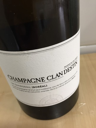 Champagne Clandestin Les Semblables - Boréal 2017