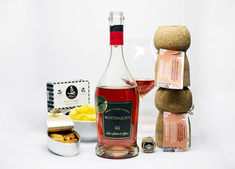 Montesquius Rosé Gran Reserva 2009 Brut Nature, se presenta esta Navidad con una armonía sorprendente.