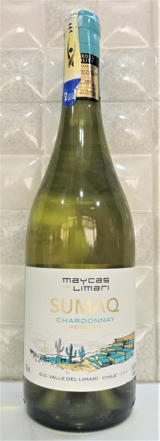 Sumaq chardonnay reserva 2016