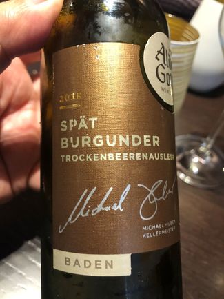 Spätburgunder Trockenbeerenauslese 2018