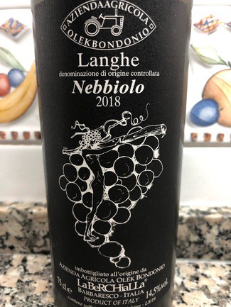 Langhe Nebbiolo 2018