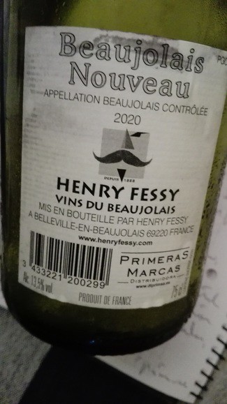 Beaujolais Henry Fessy 2020