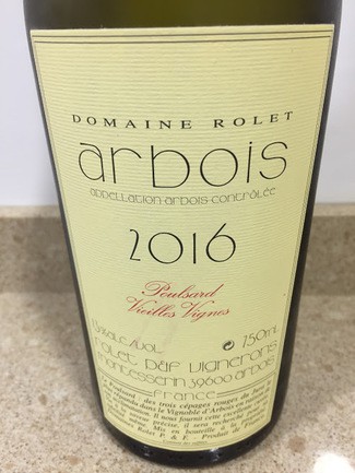 Domaine Rolet Arbois poulsard Vieilles Vignes 2016