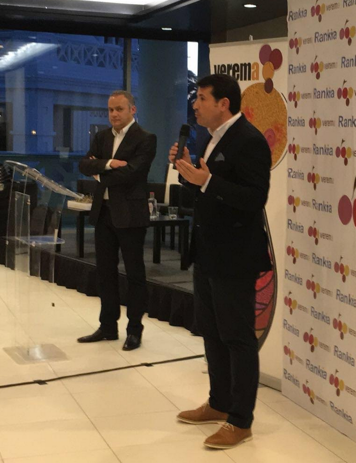 Entrega Premios Verema con Pablo Ossorio