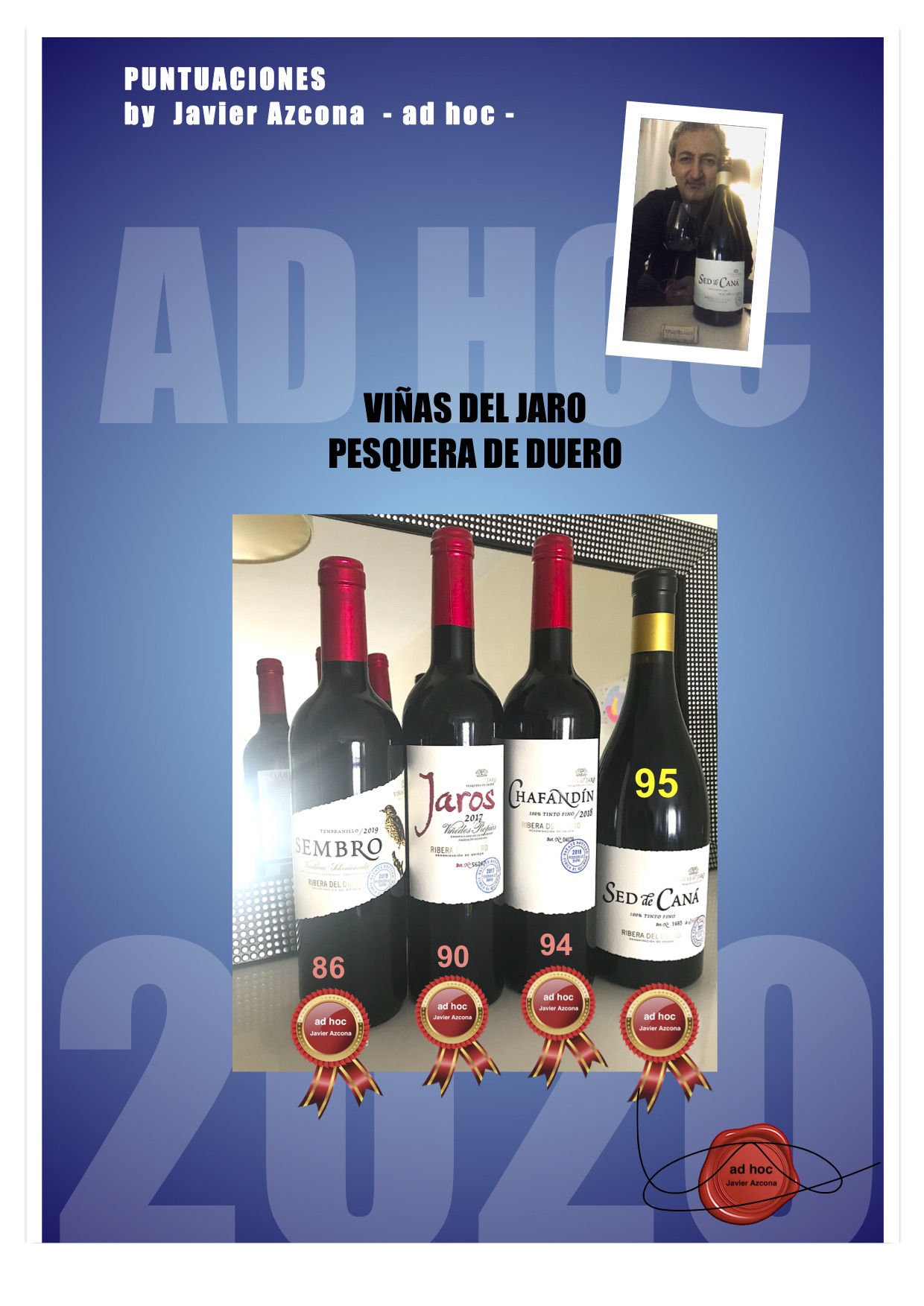 VIñas del Jaro en Pesquera de Duero: Añadas puntuadas y novedades ad hoc