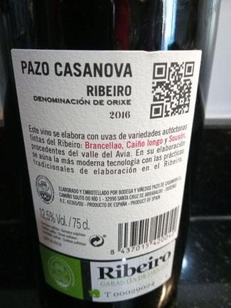 Pazo Casanova 2016