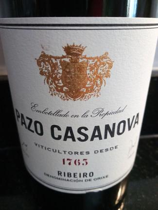 Pazo Casanova Tinto 2014, DO Ribeiro