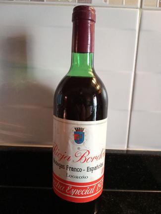 Rioja Bordón Cosecha Especial 1970, DO Ca Rioja