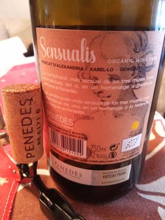 Sensualis Organic Wine 2018