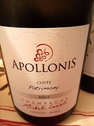 Champagne Apollonis Patrimony Brut Michel Loriot