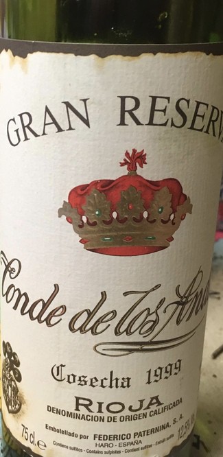Conde de los Andes Gran Reserva 1999