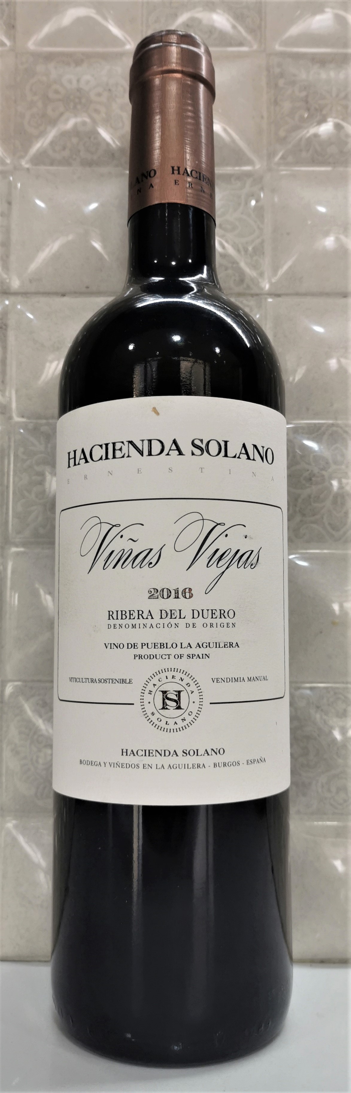 Hacienda Solano Viñas Viejas 2016