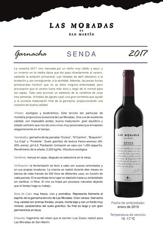 Las moradas de San Martín. Senda 2017