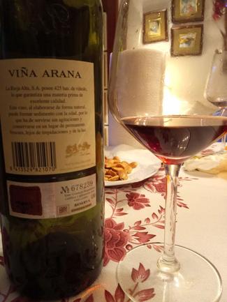 Viña Arana Reserva 2001, DO Ca Rioja