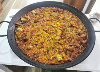 La paellita de leña