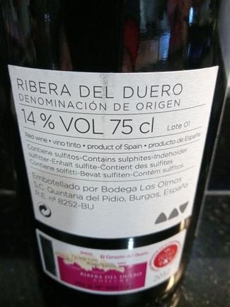 Magna Vides 2012, DO Ribera del Duero