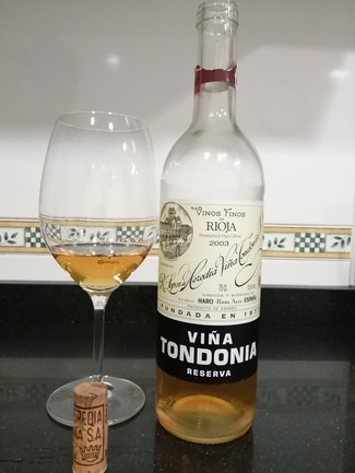 Viña Tondonia blanco Reserva 2003