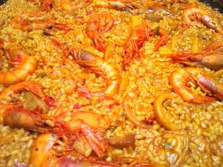 Arroz de pescado y marisco