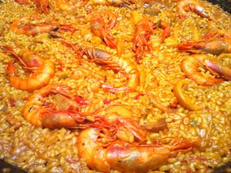 Arrocito de pescado y marisco