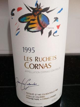 Les Ruchets Cornas 1995, AOC Cornas