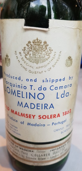 Lomelino Madeiram Malmsey Solera 1862