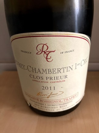Gevrey-Chambertin 1er Cru Clos Prieur 2011