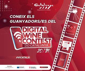 Demos Bertran gana el premio al mejor prescriptor de vinos del Digital Wine Contest de la DO Cataluña.