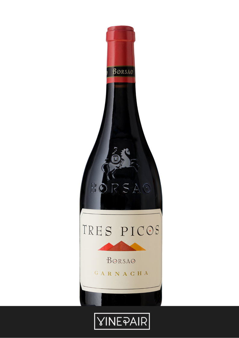 La revista neyorquina Vinepair, ha elegido como mejor vino del mundo por menos de 20 dólar, al mítico Borsao Tres Picos.