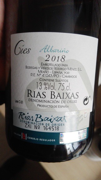 Cíes Albariño 2018