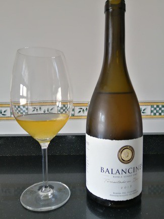 Balancines blanco sobre lías fermentado en barrica 2018